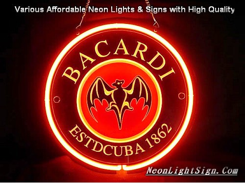 Bacardi BSTDCUBA 1862 Logo 3D Beer Bar Neon Light Sign