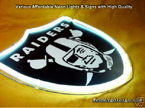 Las Vegas Raiders 3D Carved Neon Sign 14"x10" Bar With Dimmer 