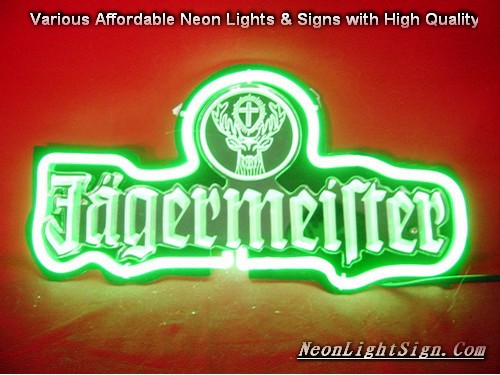 Jagermeister Jagermeifter Jägermeister 3D Beer Bar Neon Light Sign