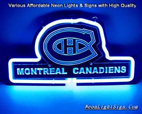 New Montreal Canadiens Hockey Lamp Light Neon Sign 20" With HD Vivid Printing 