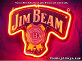 Jim Beam 3D Beer Bar Neon Light Sign