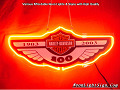 Harley Davidson Motor Cycle 100 Years Anniversary 1903-2003 Neon Light Sign