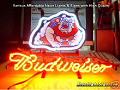 NCAA Fresno State Bulldogs Budweiser Beer Bar Neon Light Sign