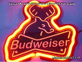 Budweiser Deer Beer Bar Neon Light Sign