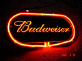 Budweiser Glass 3D Beer Bar Neon Light Sign