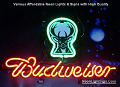 NBA EW Milwaukee Bucks Budweiser Beer Bar Neon Light Sign