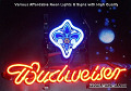 NBA Orleans Hornets Budweiser Beer Bar Neon Light Sign