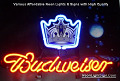 NHL Los Angeles Kings Budweiser Beer Bar Neon Light Sign