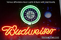 NFL Seattle Mariners  Budweiser Beer Bar Neon Light Sign