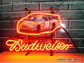 NASCAR #20 TONY STEWART Budweiser Beer Bar Neon Light Sign