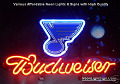 NHL Nashville Predators Hockey Budweiser Beer Bar Neon Light Sign