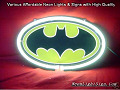 BATMAN COMIC ACTION HERO 3D Beer Bar Neon Light Sign