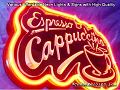 Cappuccino Coffee Cafe 3D Beer Bar Neon Light Sign
