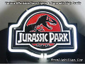 Jurassic Park Movie 3D Beer Bar Neon Light Sign