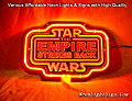 STAR WARS The Empire Strikes Back 3D Beer Bar Neon Light Sign