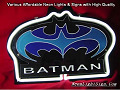 BATMAN 3D Beer Bar Neon Light Sign