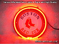 MLB Boston Red Sox 3D Beer Bar Neon Light Sign