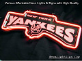 MLB NEW YORK YANKEES 3D Beer Bar Neon Light Sign