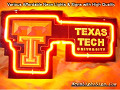 NCAA TEXAS TECH RED RAIDERS 3D Beer Bar Neon Light Sign